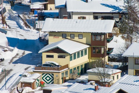Foto Luftaufnahme - Haus Seer im Winter
